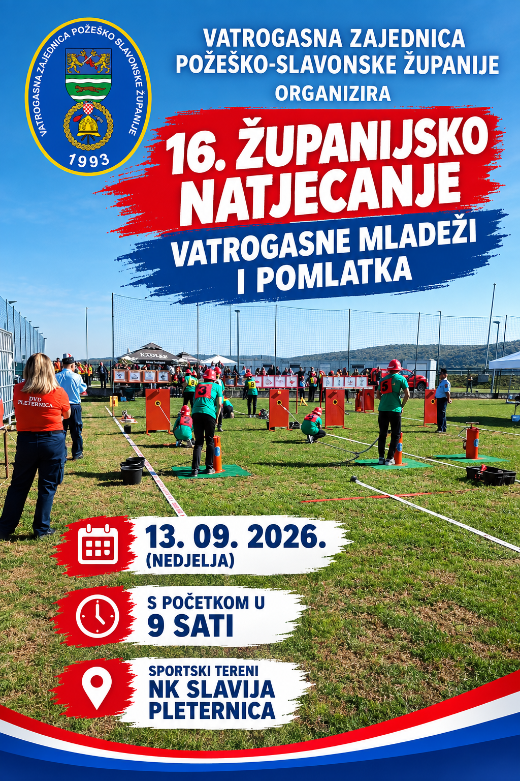 ŽUPANIJSKO NATJECANJE VATROGASNE MLADEŽI I POMLATKA